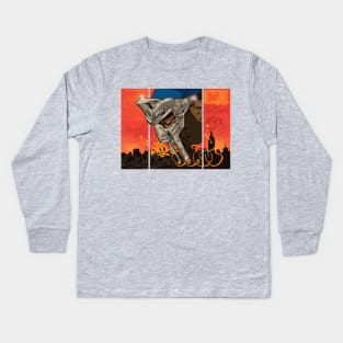 Doom...Master Of The Universe Kids Long Sleeve T-Shirt